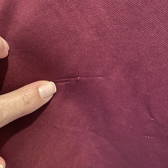 Mississippi State Bulldogs Shirt Men Large Maroon Grey Under Armour Performance - Picture 12 of 12